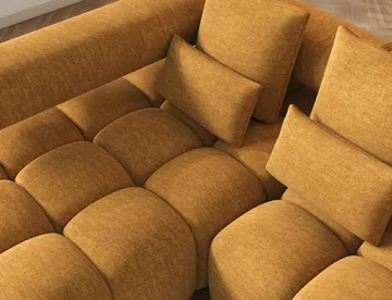 Levvi 3-seters Bubblig sovesofa med divan Venstre - Manhattan 45 - Møbler - Sofaer - Sovesofaer - Hjørnesovesofa