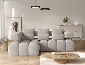 Levvi 3-seters Bubblig sovesofa med divan Venstre - Royal 18 - Møbler - Sofaer - Sovesofaer - Sovesofa divan