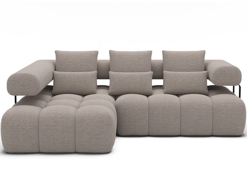 Levvi 3-seters Bubblig sovesofa med divan Venstre - Royal 18 - Møbler - Sofaer - Sovesofaer - Sovesofa divan