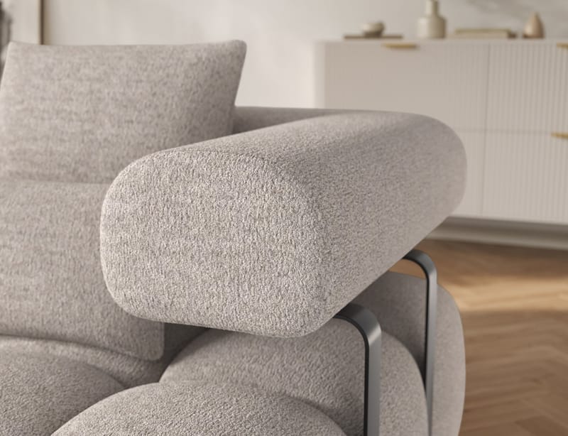 Levvi 3-seters Bubblig sovesofa med divan Venstre - Royal 18 - Møbler - Sofaer - Sovesofaer - Sovesofa divan
