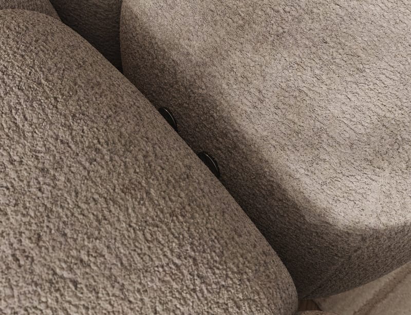 Levvi 3-seters Bubblig sovesofa med divan Venstre - Royal 18 - Møbler - Sofaer - Sovesofaer - Sovesofa divan
