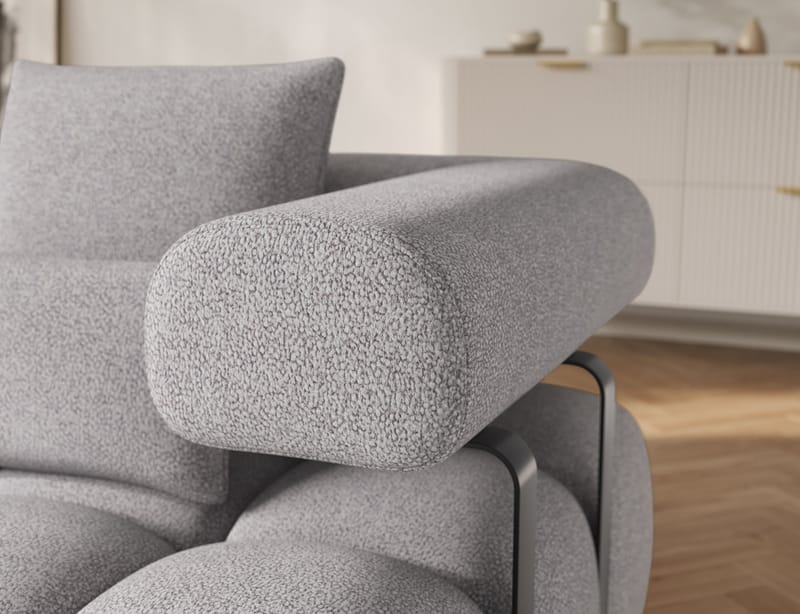 Levvi 3-seters Bubblig sovesofa med divan Venstre - Paolli 04 - Møbler - Sofaer - Sovesofaer - Hjørnesovesofa