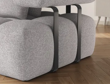 Levvi 3-seters Bubblig sovesofa med divan Venstre - Paolli 04 - Møbler - Sofaer - Sovesofaer - Hjørnesovesofa