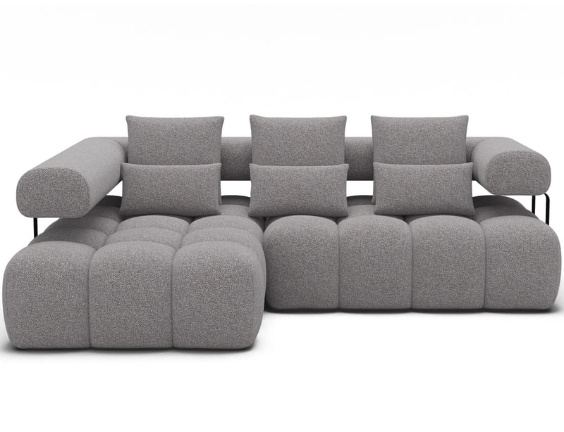 Levvi 3-seters Bubblig sovesofa med divan Venstre - Paolli 04 - Møbler - Sofaer - Sovesofaer - Hjørnesovesofa