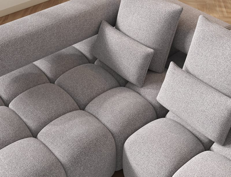 Levvi 3-seters Bubblig sovesofa med divan Venstre - Paolli 04 - Møbler - Sofaer - Sovesofaer - Hjørnesovesofa
