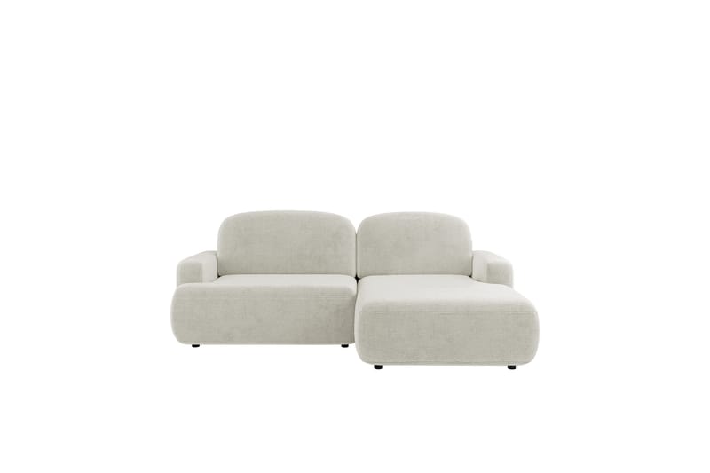 Lifeina Sovesofa Med 2-Seters Divan - Beige/Hvit - Møbler - Sofaer - Sovesofaer - Sovesofa divan