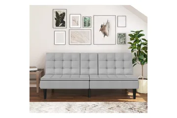 Maine Sovesofa 3-seter - Grå - Møbler - Sofaer - Sovesofaer - 3 seters sovesofa