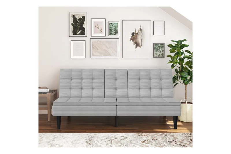 Maine Sovesofa 3-seter - Grå - Møbler - Sofaer - Sovesofaer - 3 seters sovesofa