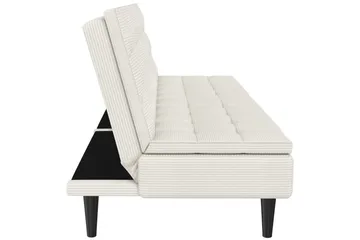 Maine Sovesofa 3-seter - Hvit - Møbler - Sofaer - Sovesofaer - 3 seters sovesofa