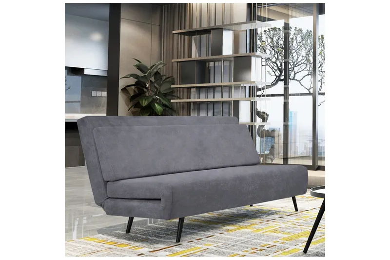 Mallory Sovesofa 2-seter - Grå - Møbler - Sofaer - Sovesofaer - 2 seters sovesofa