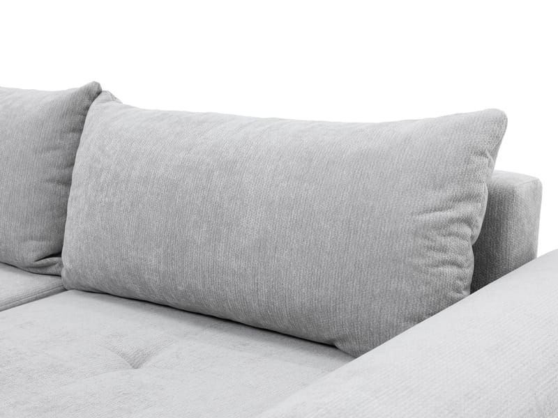 Malor 3-seters sovesofa med sjeselong, venstrevendt - beige - Møbler - Sofaer - Sovesofaer - Hjørnesovesofa