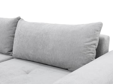 Malor 3-seters sovesofa med sjeselong, venstrevendt - mørkebrun - Møbler - Sofaer - Sovesofaer - Hjørnesovesofa