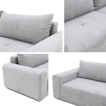 Malor 3-seters sovesofa med sjeselong, venstrevendt - mørkebrun - Møbler - Sofaer - Sovesofaer - Hjørnesovesofa