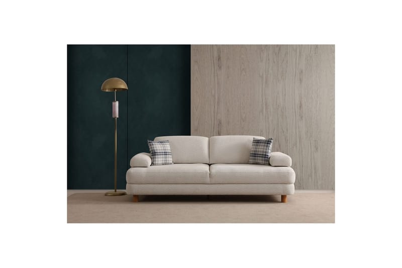 Mami Sovesofa 3-sits - Krem - Møbler - Sofaer - Sovesofaer - 3 seters sovesofa