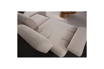 Mami Sovesofa med Divan 4-sits - Krem - Møbler - Sofaer - Sovesofaer - Hjørnesovesofa