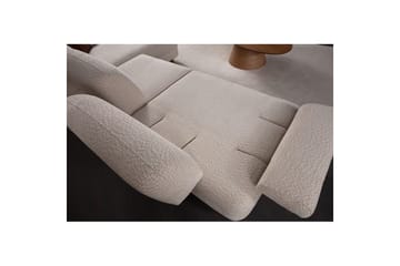 Mami Sovesofa med Divan 4-sits - Krem - Møbler - Sofaer - Sovesofaer - Hjørnesovesofa