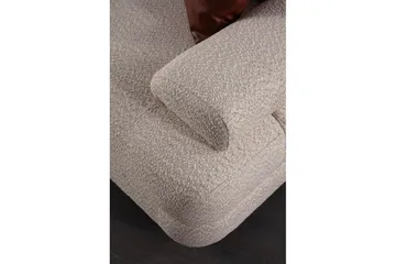 Mami Sovesofa med Divan 4-sits - Krem - Møbler - Sofaer - Sovesofaer - Hjørnesovesofa