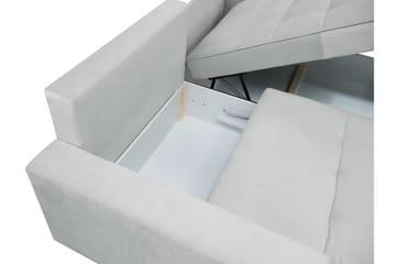 Manetto Sovesofa Med 2-Seters Divan - Svart/Brun - Møbler - Sofaer - Sovesofaer - Sovesofa divan