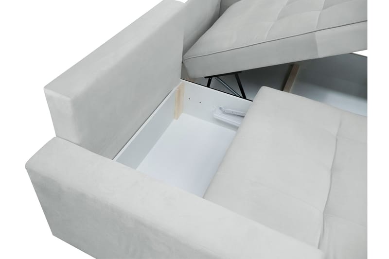 Manetto Sovesofa Med 2-Seters Divan - Svart/Brun - Møbler - Sofaer - Sovesofaer - Sovesofa divan