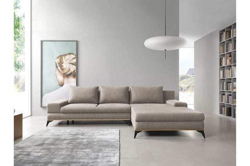 Manila Divansovesofa 315x212x87 cm - Møbler - Sofaer - Sovesofaer - Langsgående sovesofa