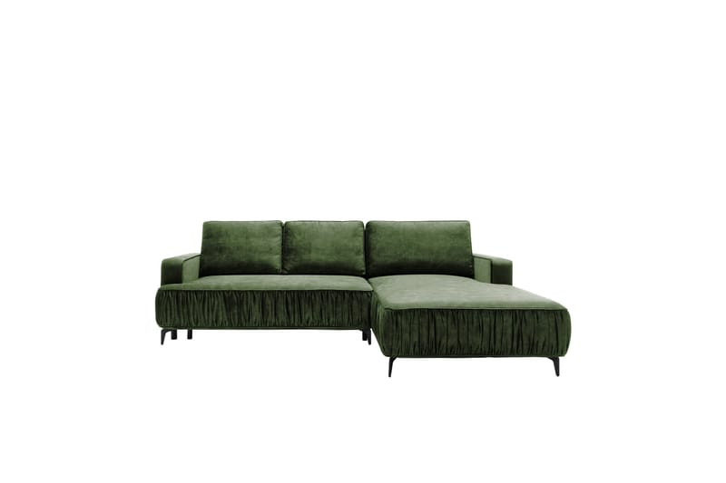 Marisana Sovesofa Med 3-Seters Divan, Grønn