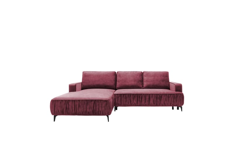 Marisana Sovesofa Med 3-Seters Divan - Rosa - Møbler - Sofaer - Sovesofaer - Sovesofa divan