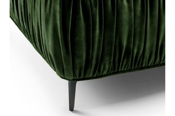 Marisana Sovesofa Med 3-Seters Divan - Svart - Møbler - Sofaer - Sovesofaer - Sovesofa divan