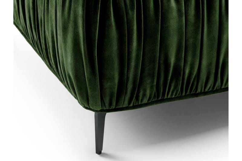 Marisana Sovesofa Med 3-Seters Divan - Svart - Møbler - Sofaer - Sovesofaer - Sovesofa divan