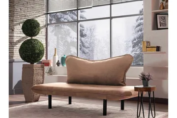 Maroochydore Sovesofa 2-seter - Lys brun - Møbler - Sofaer - Sovesofaer - 2 seters sovesofa