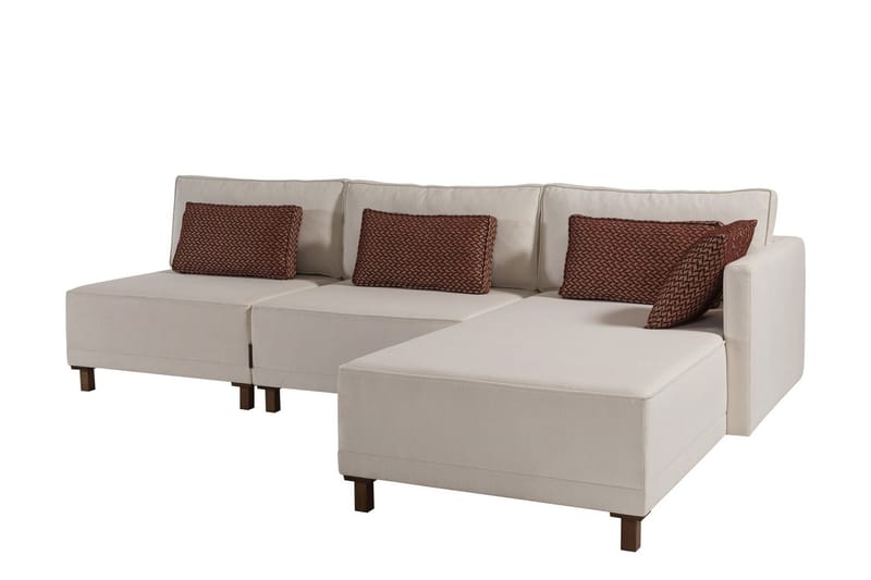 Matris 4-seters Sovesofa med Divan, Beige