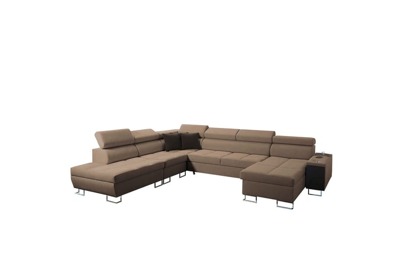 Morenia Sovesofa m. Divan og Sjeselong - Møbler - Sofaer - Sovesofaer - Sovesofa divan