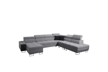 Morenia Sovesofa m. Divan og Sjeselong - Møbler - Sofaer - Sovesofaer - Langsgående sovesofa