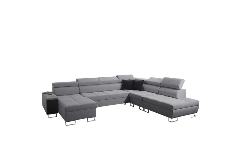 Morenia Sovesofa m. Divan og Sjeselong - Møbler - Sofaer - Sovesofaer - Langsgående sovesofa