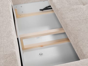 Morvian 3-seters sovesofa med divan - grønn - Møbler - Sofaer - Sovesofaer - Hjørnesovesofa