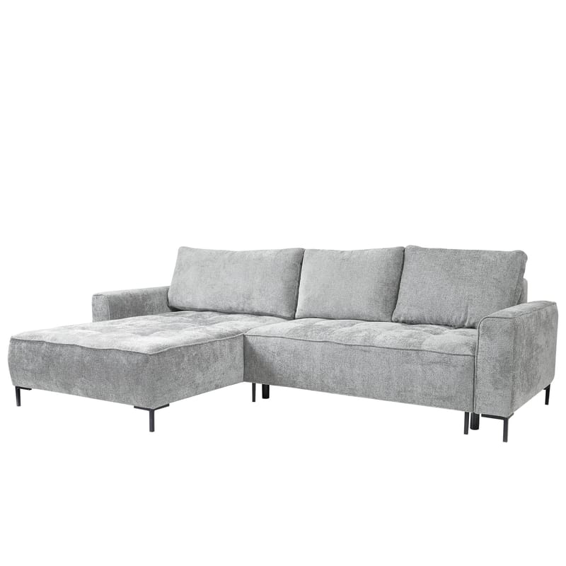 Morvian 3-seters sovesofa med divan, lysegrå