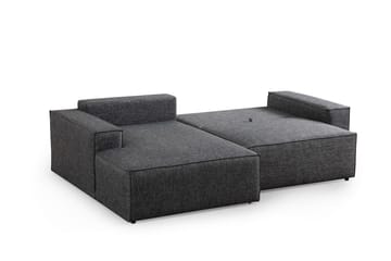 Munehiro Hjørnesovesofa - Mørkegrå - Møbler - Sofaer - Sovesofaer - Sovesofa divan