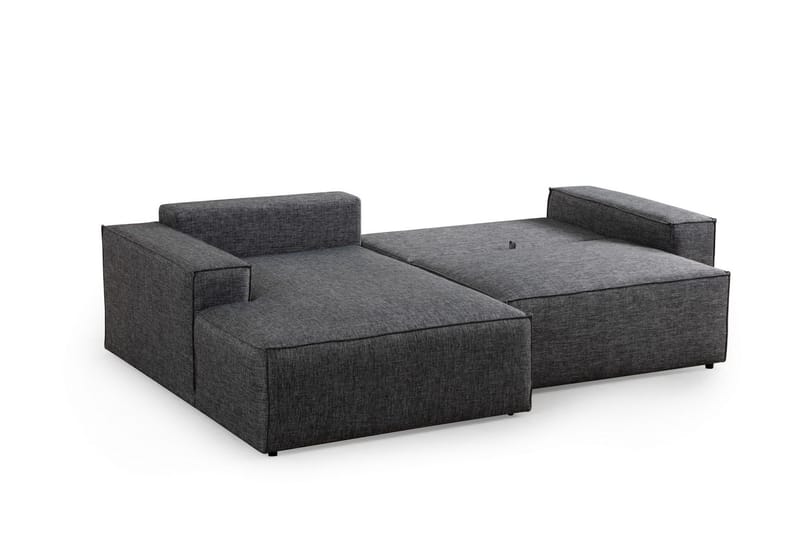 Munehiro Hjørnesovesofa - Mørkegrå - Møbler - Sofaer - Sovesofaer - Sovesofa divan