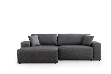 Munehiro Hjørnesovesofa - Mørkegrå - Møbler - Sofaer - Sovesofaer - Sovesofa divan