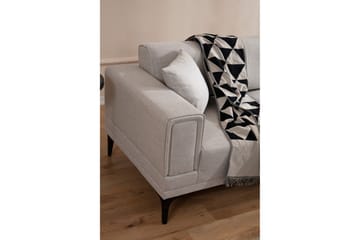 Naoko Sovesofa med divan - Beige - Møbler - Sofaer - Sovesofaer - Sovesofa divan