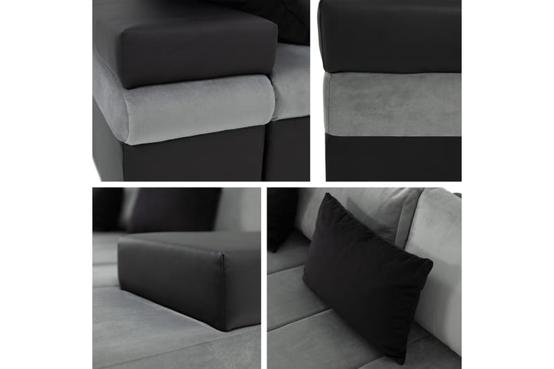 Naoma Sovesofa Med 3-Seters Divan - Grønn - Møbler - Sofaer - Sovesofaer - Sovesofa divan