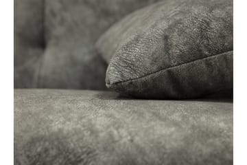 Naoma Sovesofa Med 3-Seters Divan - Svart/Brun - Møbler - Sofaer - Sovesofaer - Sovesofa divan