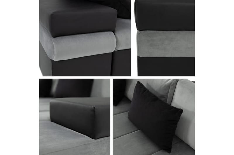 Naoma Sovesofa med Divan 4-sits - Gul - Møbler - Sofaer - Sovesofaer - Sovesofa divan