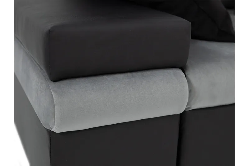 Naoma Sovesofa med Divan 4-sits - Rosa - Møbler - Sofaer - Sovesofaer - Sovesofa divan