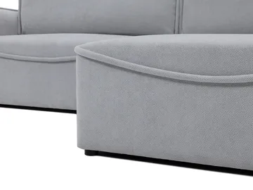 Navrel 3-seters Sovesofa med Sjeselong og Oppbevaring - Beige - Møbler - Sofaer - Sovesofaer - Hjørnesovesofa