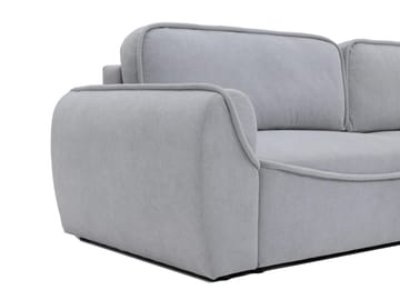 Navrel 3-seters Sovesofa med Sjeselong og Oppbevaring - Grå - Møbler - Sofaer - Sovesofaer - Hjørnesovesofa