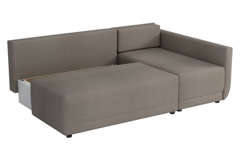 Nestor Hjørnesofa Venstre - Grå - Møbler - Sofaer - Sovesofaer - Sovesofa divan