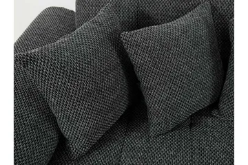Niko U-sovesofa 350x205x76 cm - Grå - Møbler - Sofaer - Sovesofaer - Langsgående sovesofa