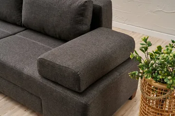 Perenna 3-seters Sovesofa - Antrasitt - Møbler - Sofaer - Sovesofaer - 3 seters sovesofa