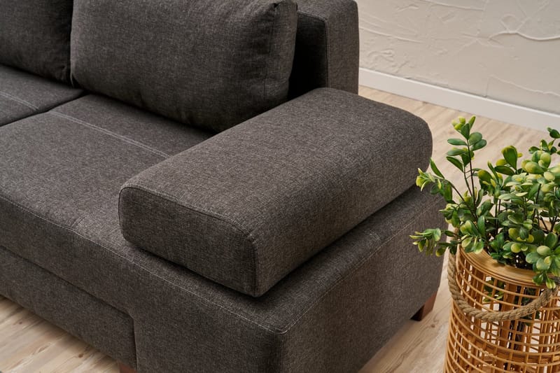 Perenna 3-seters Sovesofa - Antrasitt - Møbler - Sofaer - Sovesofaer - 3 seters sovesofa