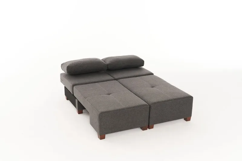 Perenna 3-seters Sovesofa - Antrasitt - Møbler - Sofaer - Sovesofaer - 3 seters sovesofa